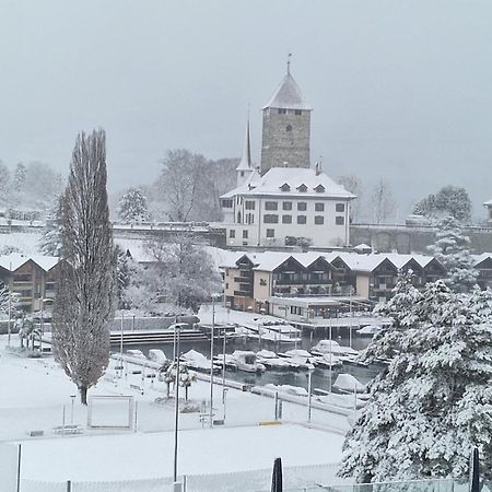 Ferienwohnung Ankerplatz Spiez Eksteriør bilde