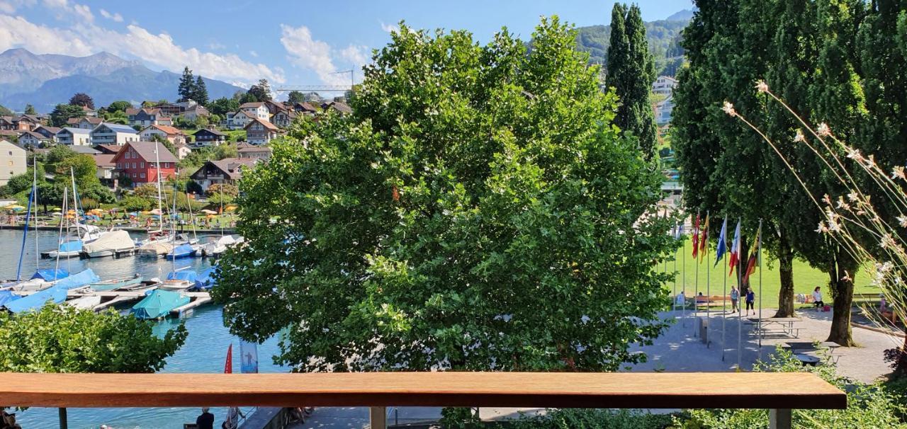 Ferienwohnung Ankerplatz Spiez Eksteriør bilde