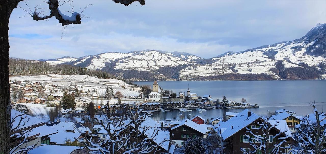 Ferienwohnung Ankerplatz Spiez Eksteriør bilde