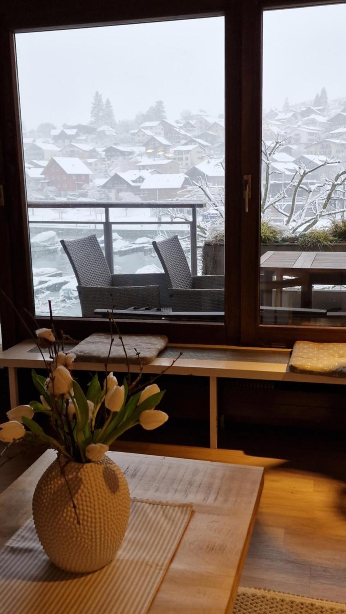 Ferienwohnung Ankerplatz Spiez Eksteriør bilde