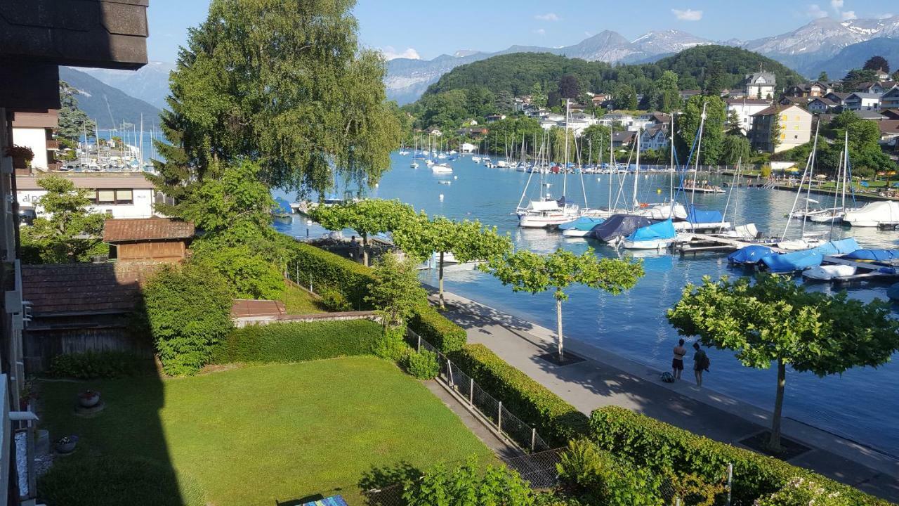 Ferienwohnung Ankerplatz Spiez Eksteriør bilde