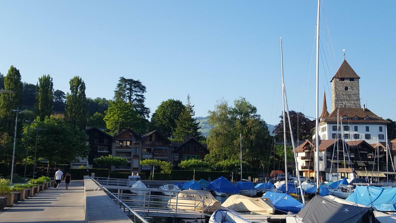 Ferienwohnung Ankerplatz Spiez Eksteriør bilde