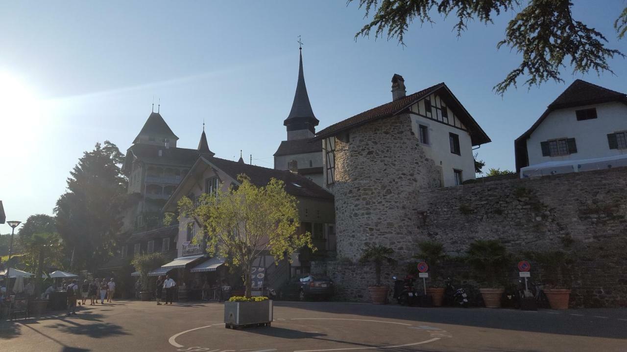 Ferienwohnung Ankerplatz Spiez Eksteriør bilde
